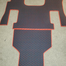 Load image into Gallery viewer, Volvo VNL 670 Diamond Stitch Leather Floor mats 4 Piece kit