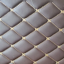 Load image into Gallery viewer, Volvo VNL 780 730 Diamond Stitch Leather Floor mats 4 Piece kit