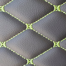 Load image into Gallery viewer, Volvo VNL 760 Diamond Stitch Leather Floor mats 4 Piece kit