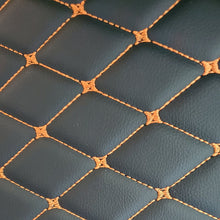 Load image into Gallery viewer, Volvo VNL 760 Diamond Stitch Leather Floor mats 4 Piece kit