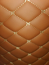 Load image into Gallery viewer, Peterbilt 389 Diamond Stitch Leather Floor mats