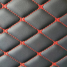 Load image into Gallery viewer, Volvo VNL 780 730 Diamond Stitch Leather Floor mats 4 Piece kit