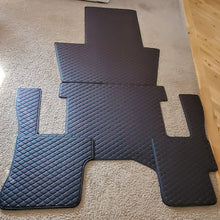 Load image into Gallery viewer, Volvo VNL 770 Diamond Stitch Leather Floor mats
