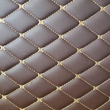 Load image into Gallery viewer, Volvo VNL 760 Diamond Stitch Leather Floor mats 4 Piece kit
