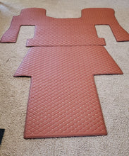 Load image into Gallery viewer, Kenworth T680 Diamond Stitch Leather Floor mats
